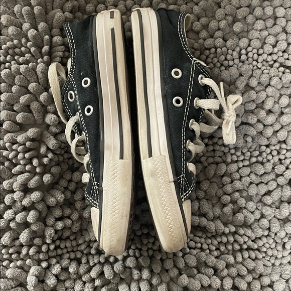 Converse Kids Black and White Sneakers - Picture 2 of 5